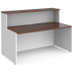 Adapt Reception Desk With Hutch